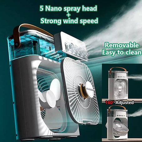 Air Cooler Fan 3 in 1 Mini Portable Fan