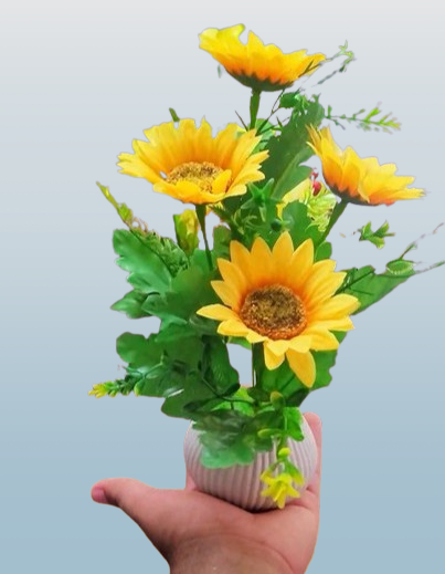 Sun flower showpiece